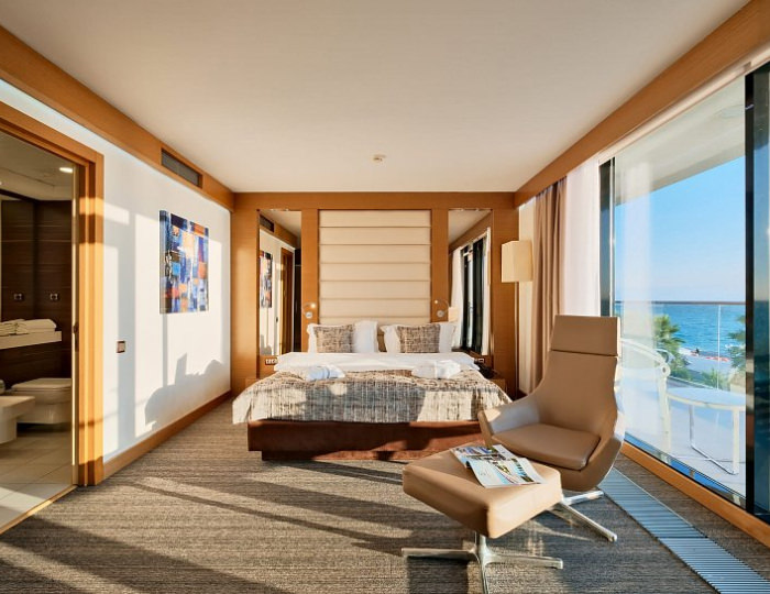 Делюкс с видом на море - Парк-отель «Арфа»